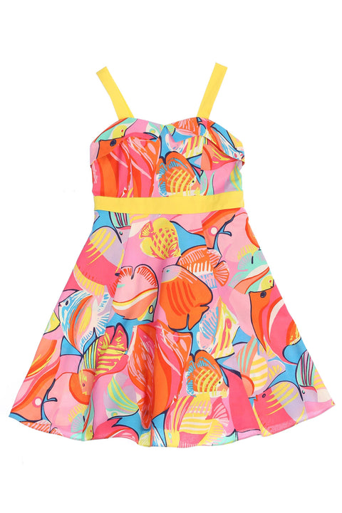 Tropical Fish Girl Dress