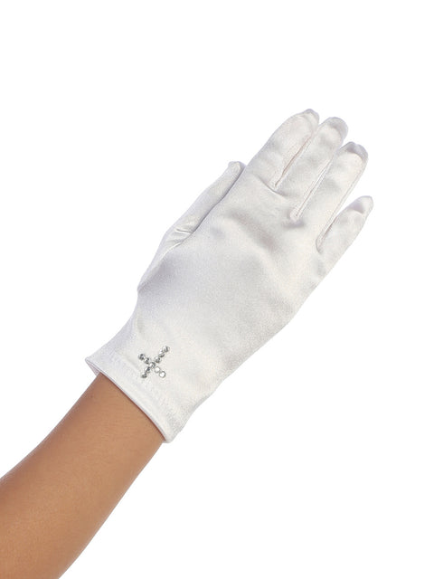 Cutie Flower Girl Gloves - #CRG