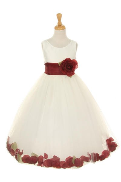 Cutie Flower Dress - #1170-Ivory