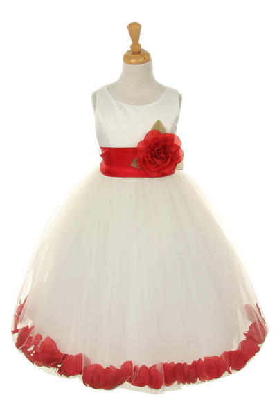 Cutie Flower Dress - #1170-Ivory