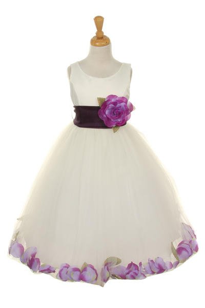Cutie Flower Dress - #1170-Ivory