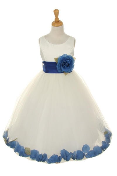 Cutie Flower Dress - #1170-Ivory
