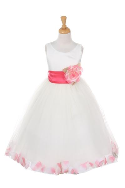 Cutie Flower Dress - #1170-Ivory