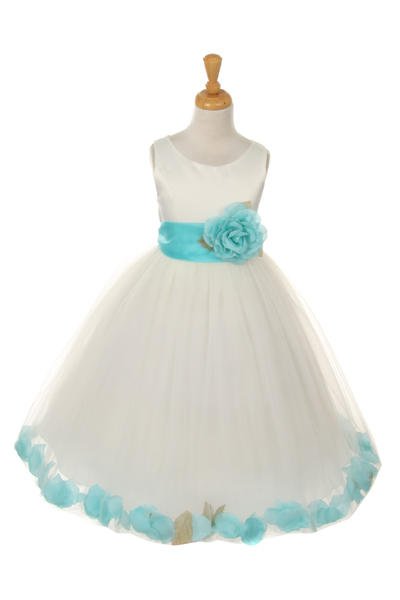 Cutie Flower Dress - #1170-Ivory