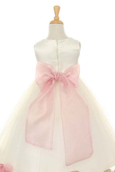 Cutie Flower Dress - #1170-Ivory