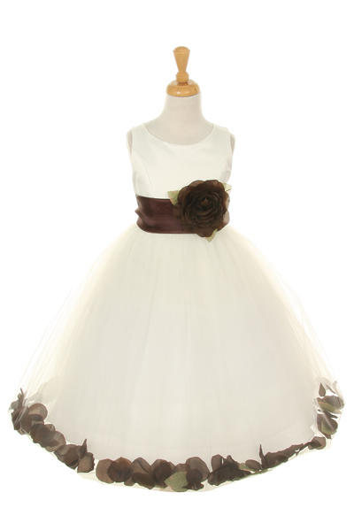 Cutie Flower Dress - #1170-Ivory