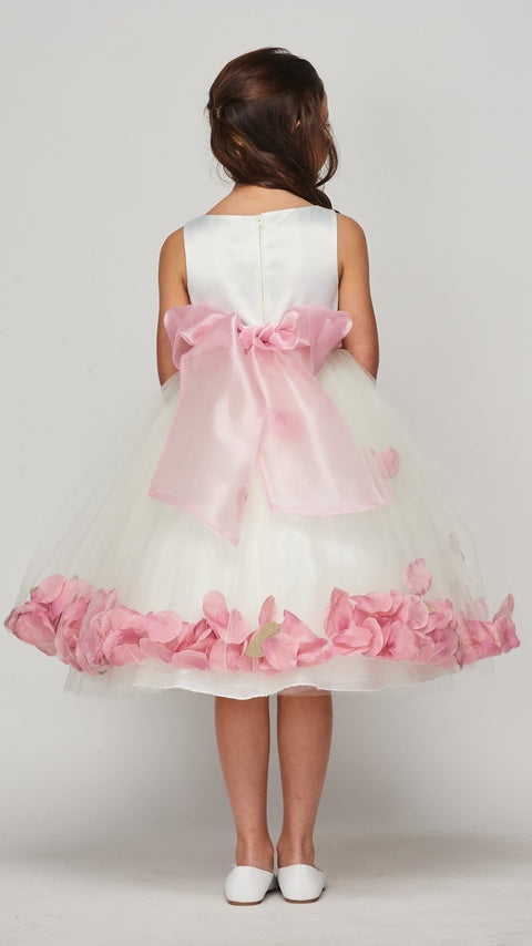 Cutie Flower Dress - #1170-Ivory