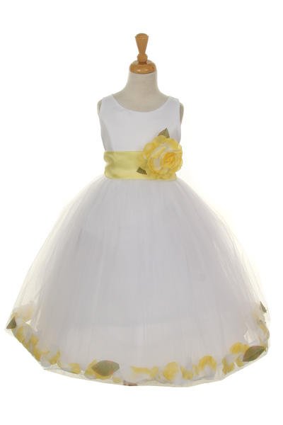 Cutie Flower Dress - #1170-White