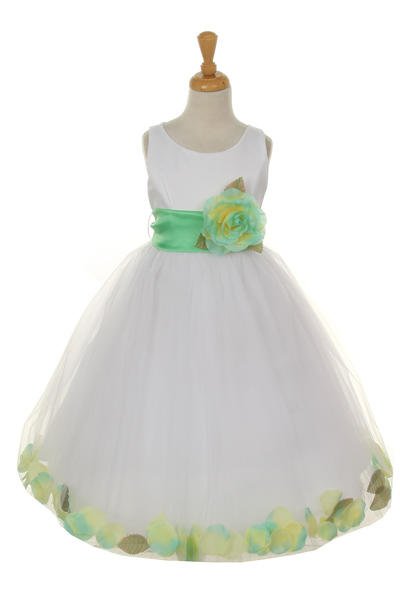 Cutie Flower Dress - #1170-White