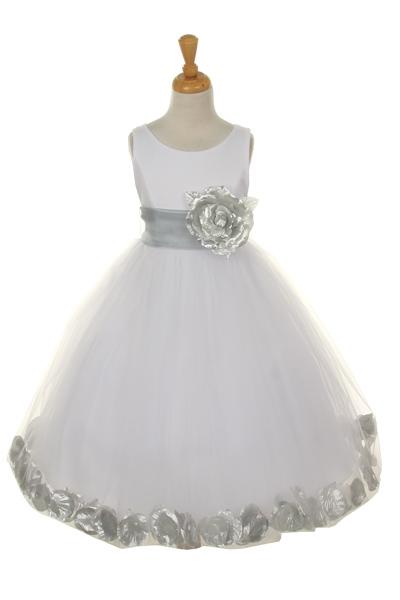 Cutie Flower Dress - #1170-White
