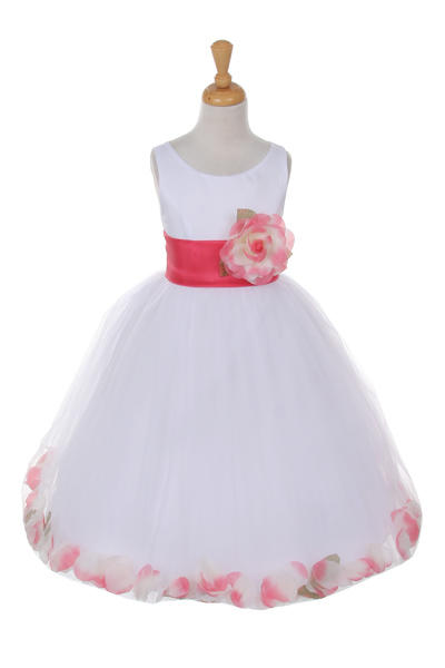 Cutie Flower Dress - #1170-White