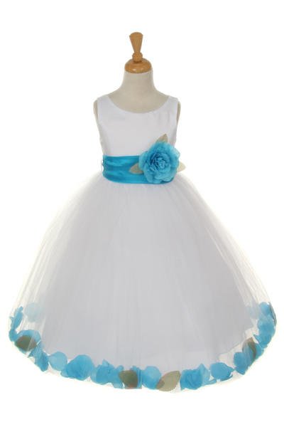 Cutie Flower Dress - #1170-White