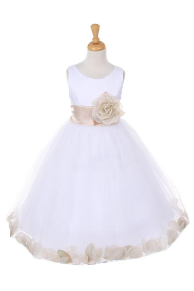 Cutie Flower Dress - #1170-White