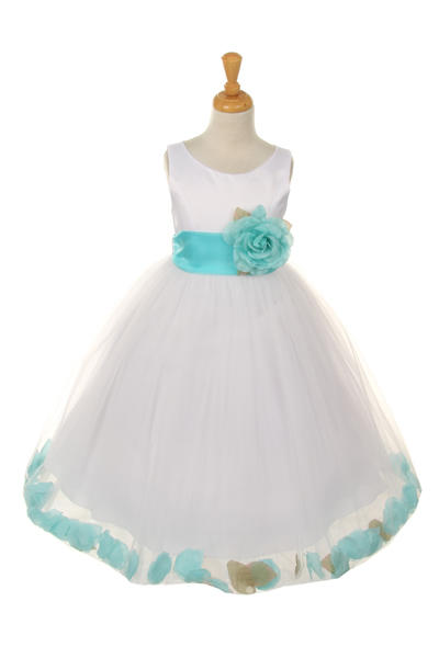 Cutie Flower Dress - #1170-White