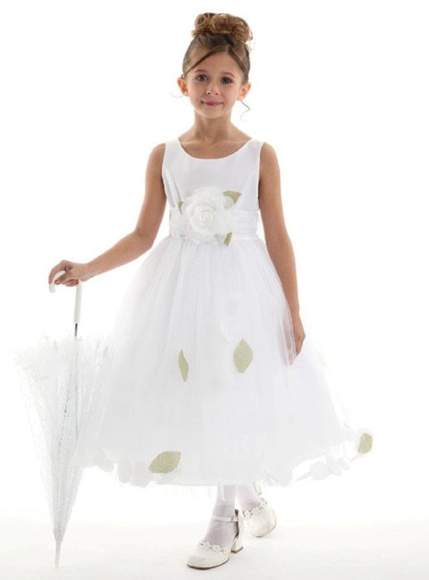 Cutie Flower Dress - #1170-White