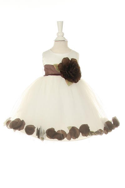 Cutie Flower Girl Baby - #1170B-Ivory