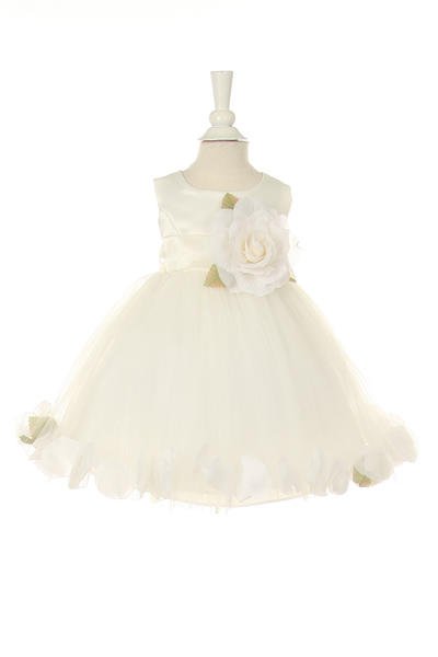 Cutie Flower Girl Baby - #1170B-Ivory