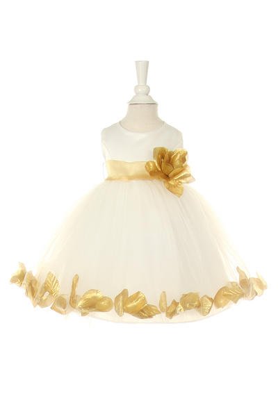 Cutie Flower Girl Baby - #1170B-Ivory