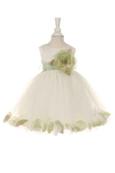 Cutie Flower Girl Baby - #1170B-Ivory