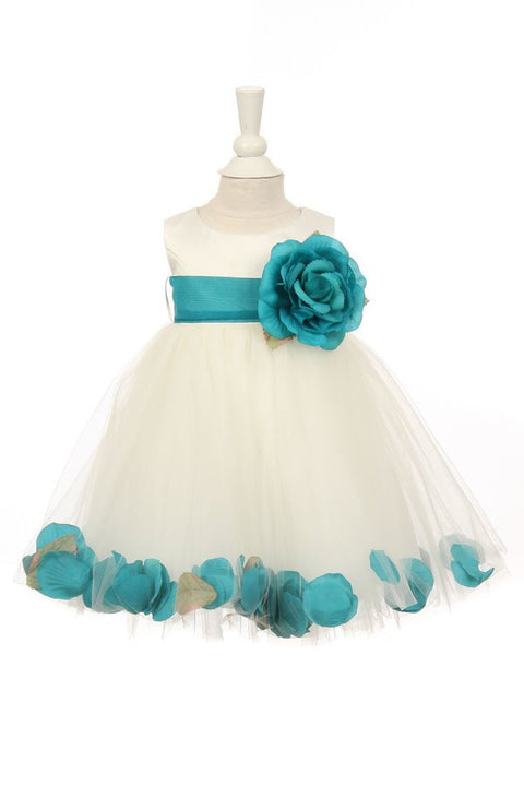 Cutie Flower Girl Baby - #1170B-Ivory