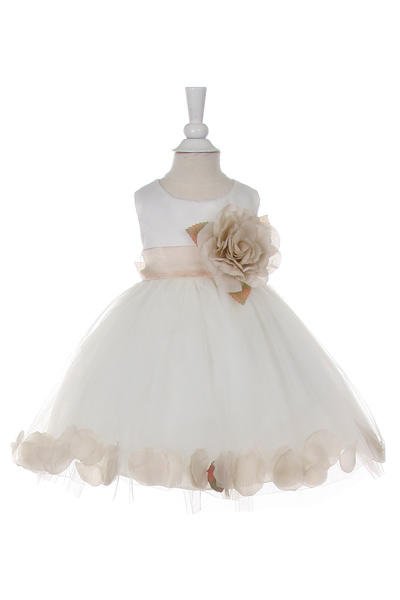 Cutie Flower Girl Baby - #1170B-Ivory