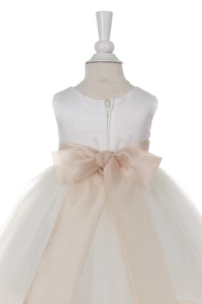 Cutie Flower Girl Baby - #1170B-Ivory