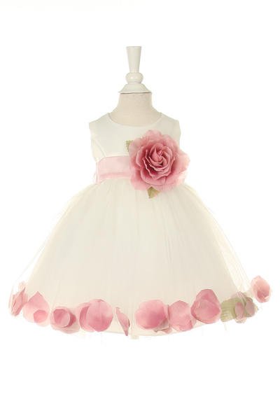 Cutie Flower Girl Baby - #1170B-Ivory