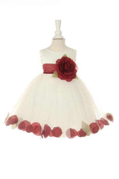 Cutie Flower Girl Baby - #1170B-Ivory
