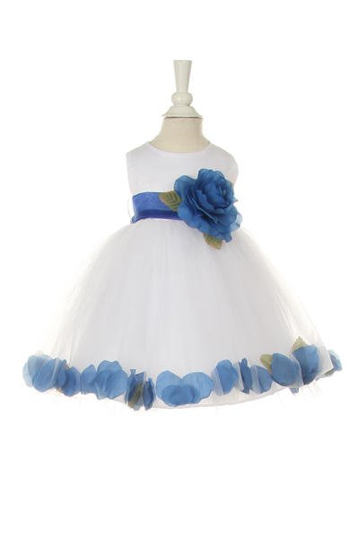 Cutie Flower Girl Baby - #1170B-white