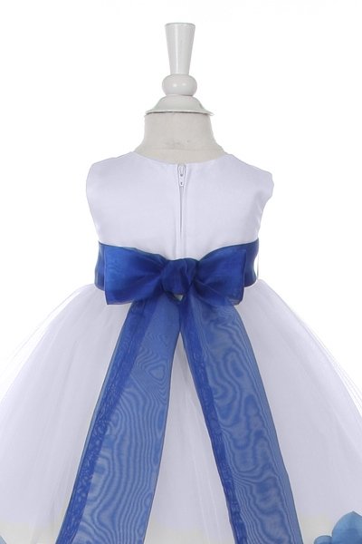 Cutie Flower Girl Baby - #1170B-white