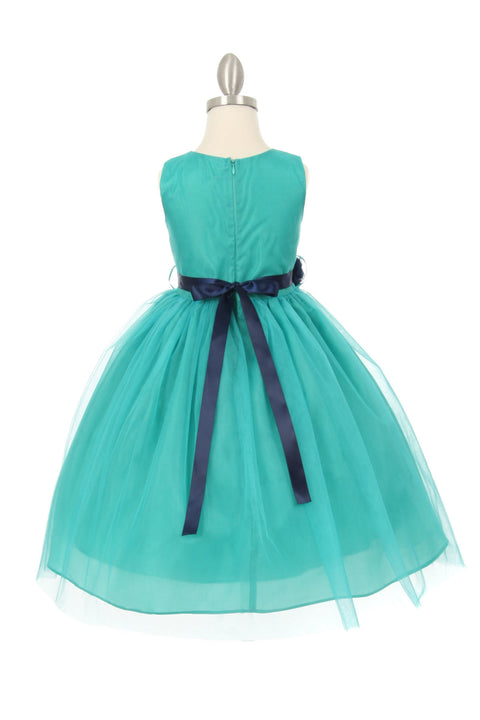 Cutie Flower Dress - #1220jd-bt3