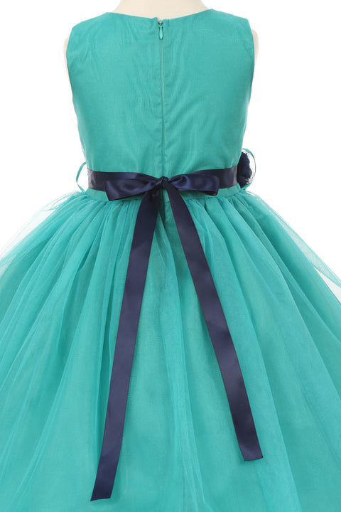 Cutie Flower Dress - #1220jd-bt3