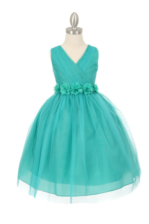 Cutie Flower Dress - #1220jd-bt3