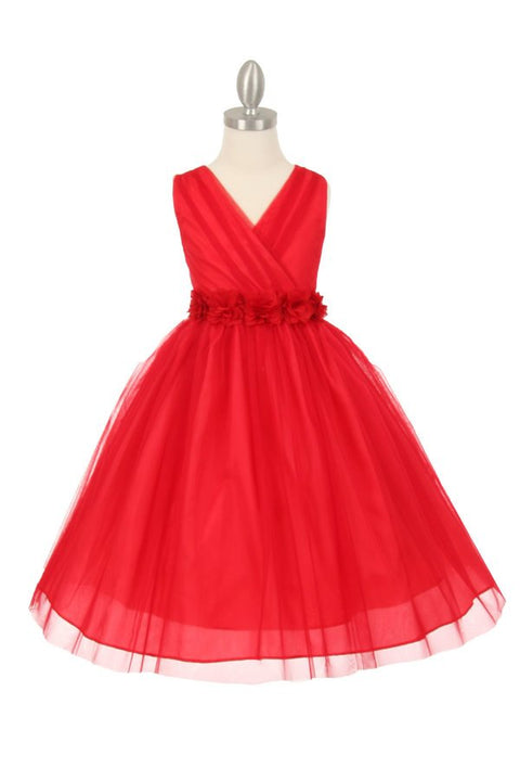 Cutie Flower Dress - #1220rd-bt3