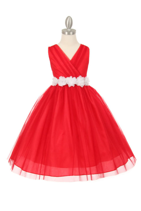 Cutie Flower Dress - #1220rd-bt3