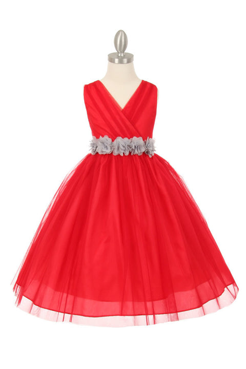 Cutie Flower Dress - #1220rd-bt3