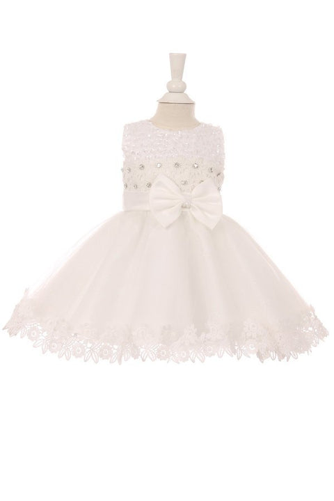 Cutie Baptism - #9051B-WHITE