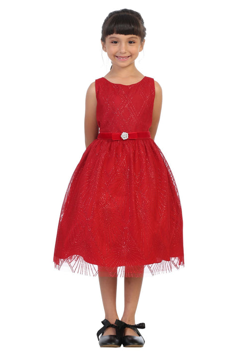 Plus Size Glitter Diamond Dress