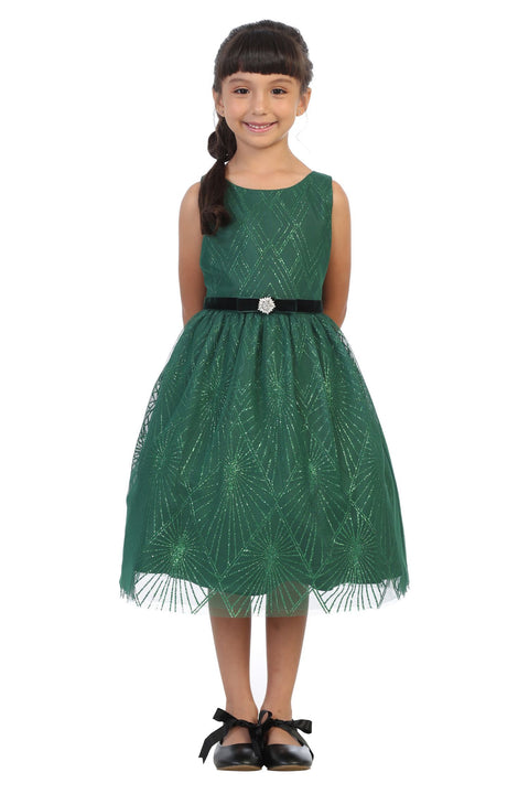 Plus Size Glitter Diamond Dress