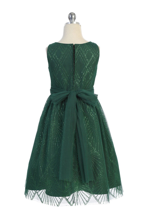 Plus Size Glitter Diamond Dress