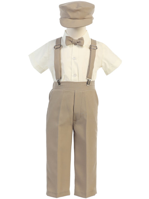 Cutie Suspender Pant Sets - G825B