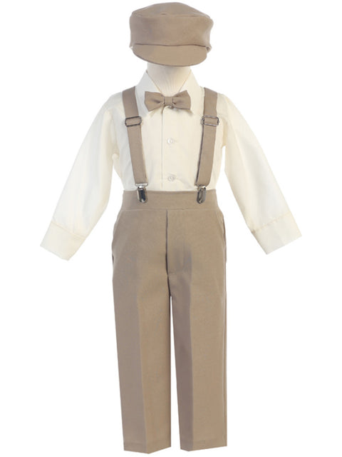 Cutie Suspender Pant Sets - G829B