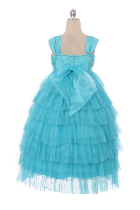 Layered Mesh Girl Dress