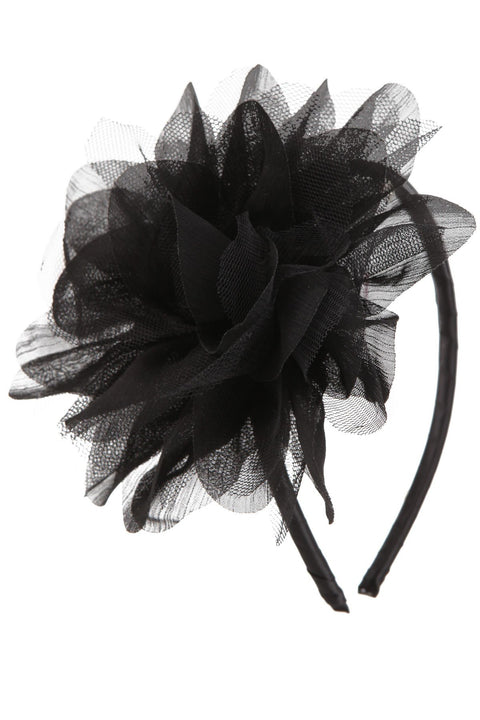 Mesh Flower Headband