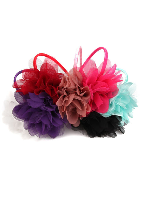 Mesh Flower Headband