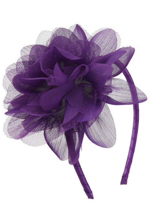 Mesh Flower Headband