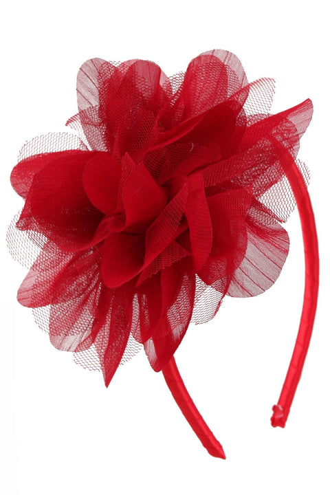 Mesh Flower Headband