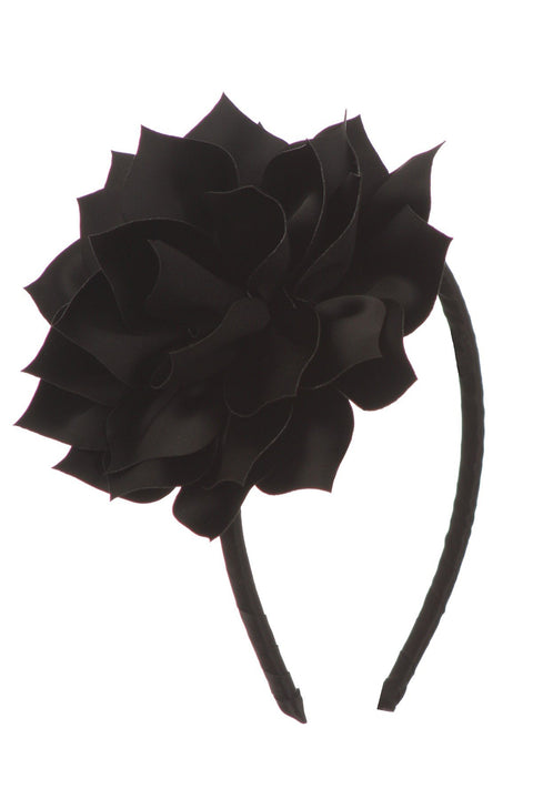 Satin Flower Headband