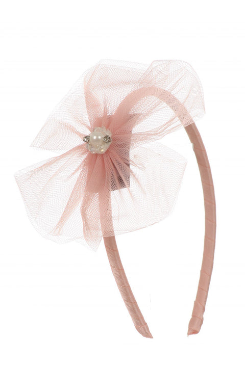 Illusion Bow Pearl Headband