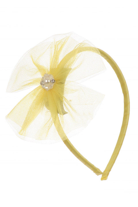 Illusion Bow Pearl Headband